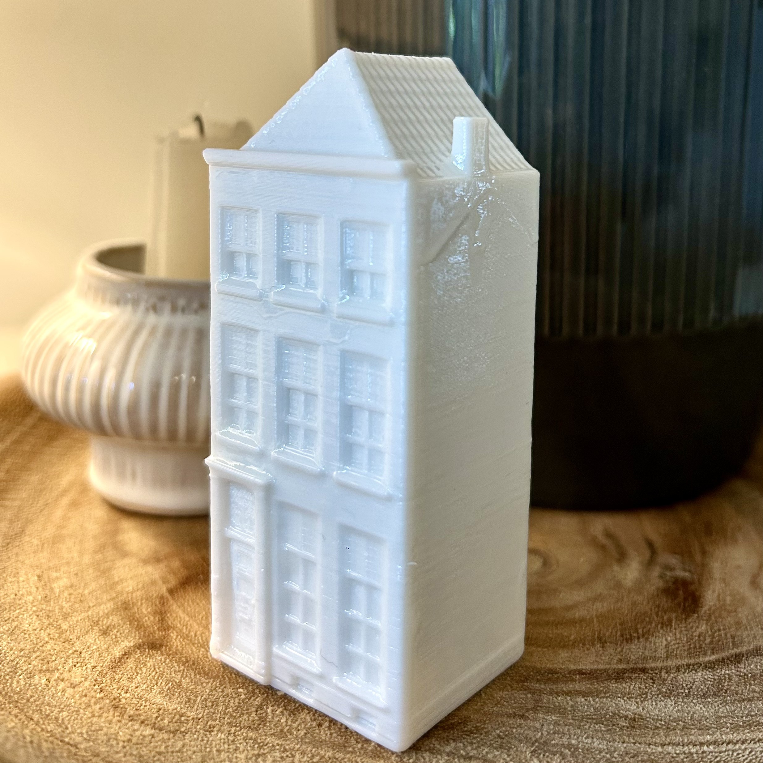 Miniatuur grachtenpand